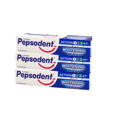 PEPSODENT TOOTH PASTE ACTIVE WHITE (2+1) 190GM