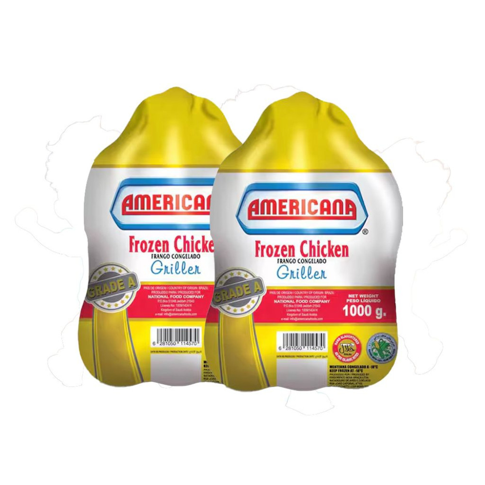 AMERICANA CHICKEN GRILLER 2 X 1000GM