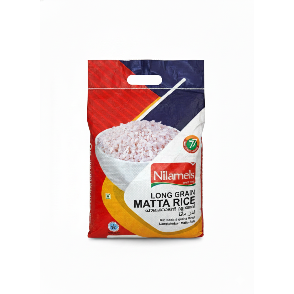 NILAMELS PALAKKADAN LONG GRAIN MATTA RICE 5KG