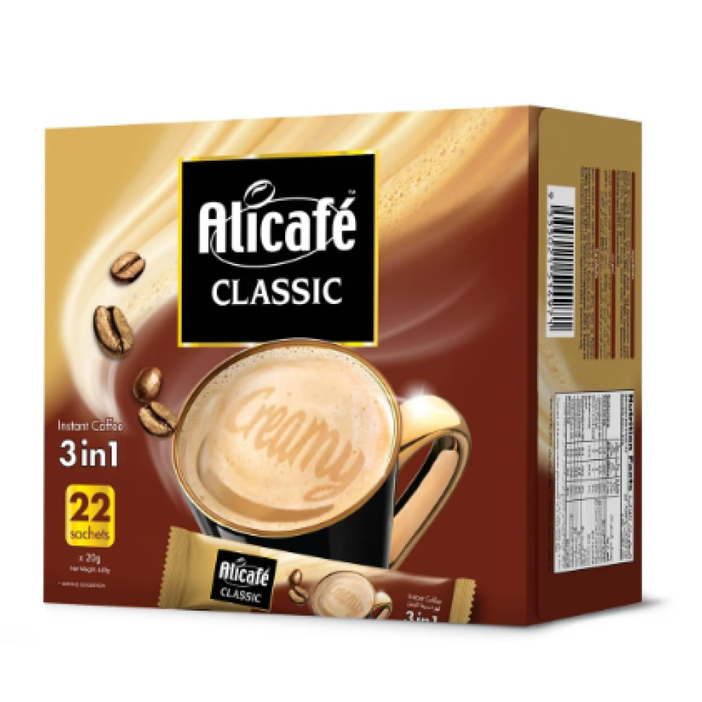 ALICAFE CLASSIC 3IN1 COFFEE SACHET 22SX20GM SP
