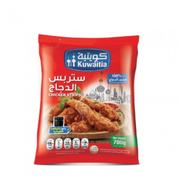 KUWAITIA REGULAR CHICKEN STRIPS 700GM