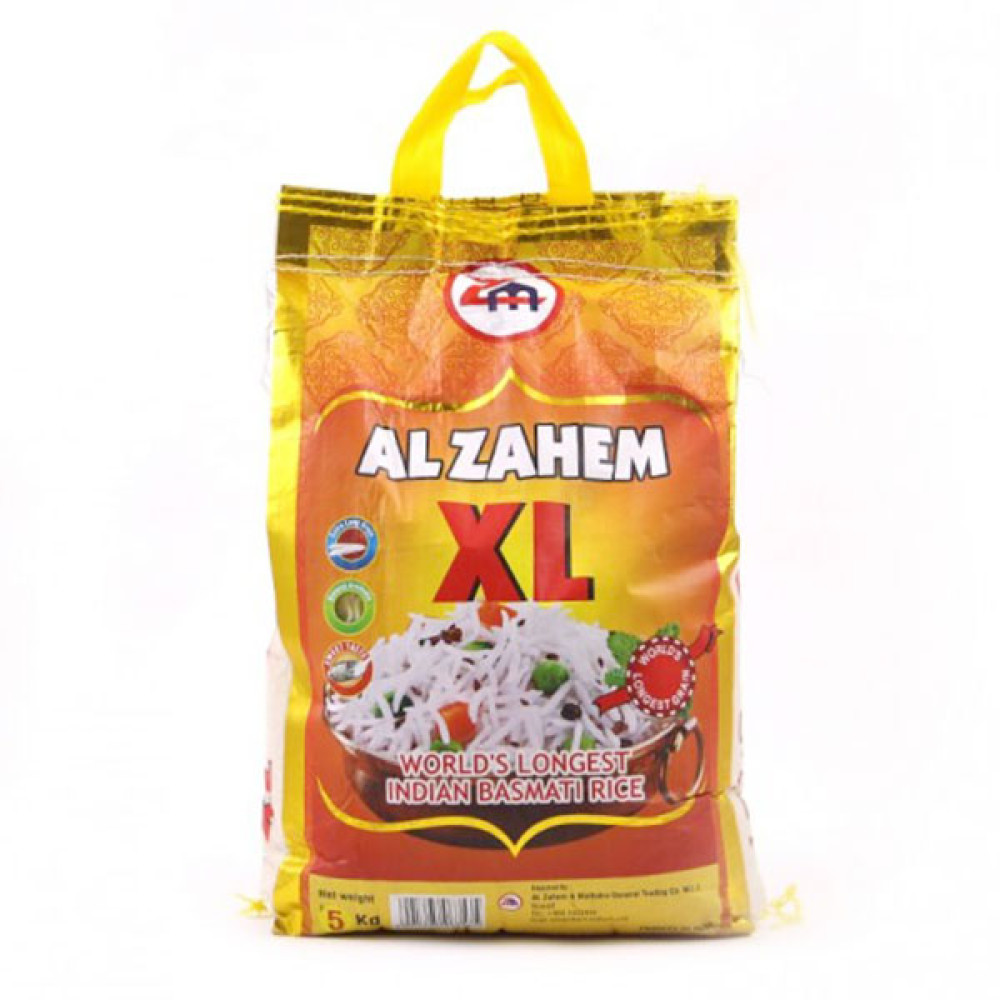 AL ZAHEM BASMATI RICE XL  5KG