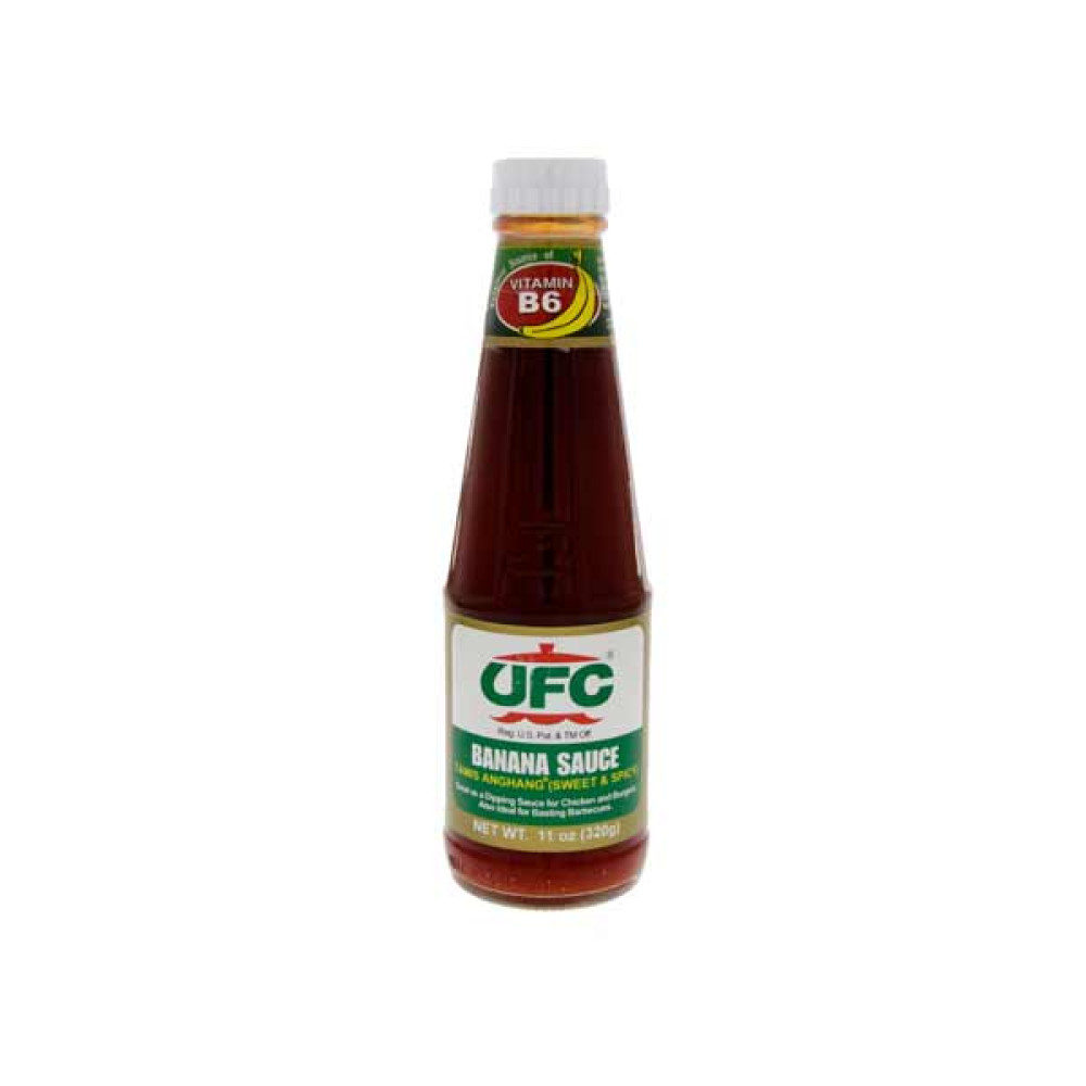 UFC BANANA SAUCE HOT & SPICY 320GM 