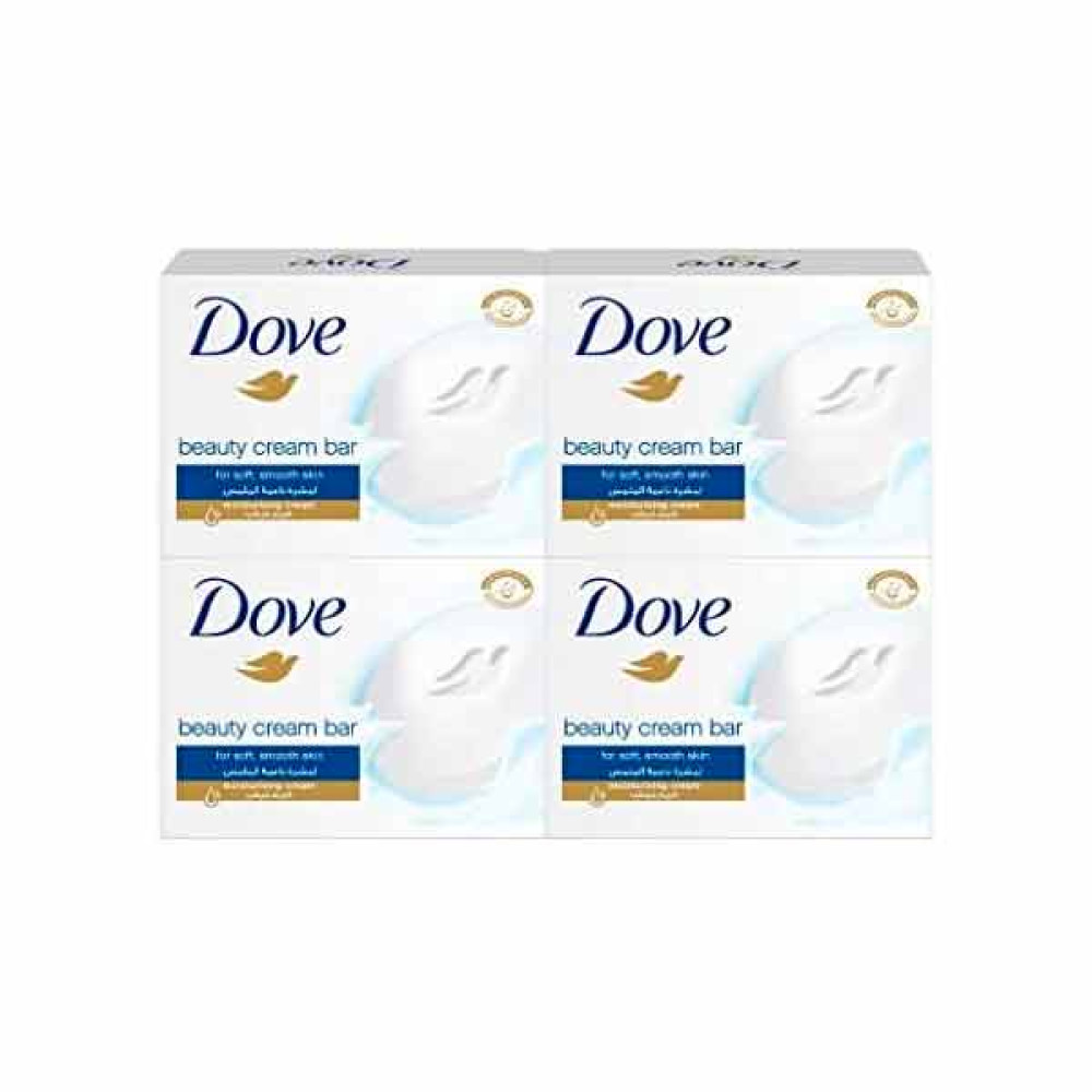 DOVE CREAM BAR WHITE 4 X 160GM 