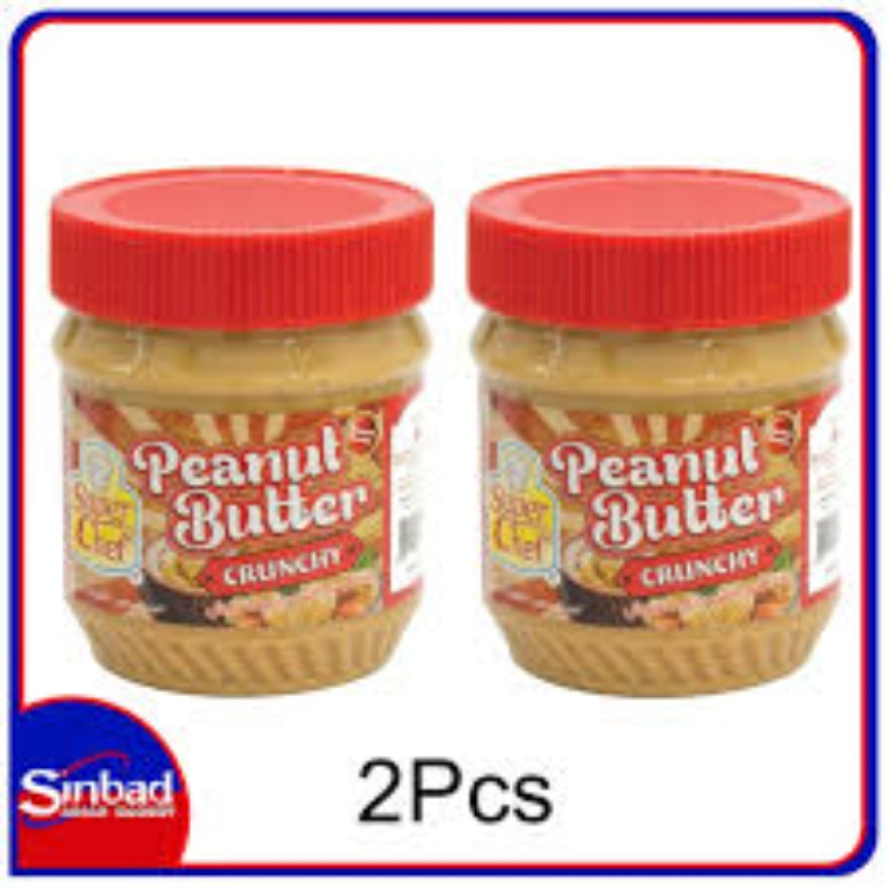 SUPER CHEF PEANUT BUTTER CRUNCHY 340GM 2S