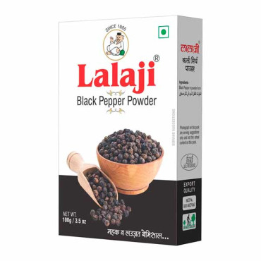 LALAJI BLACK PEPPER POWDER 100GM 