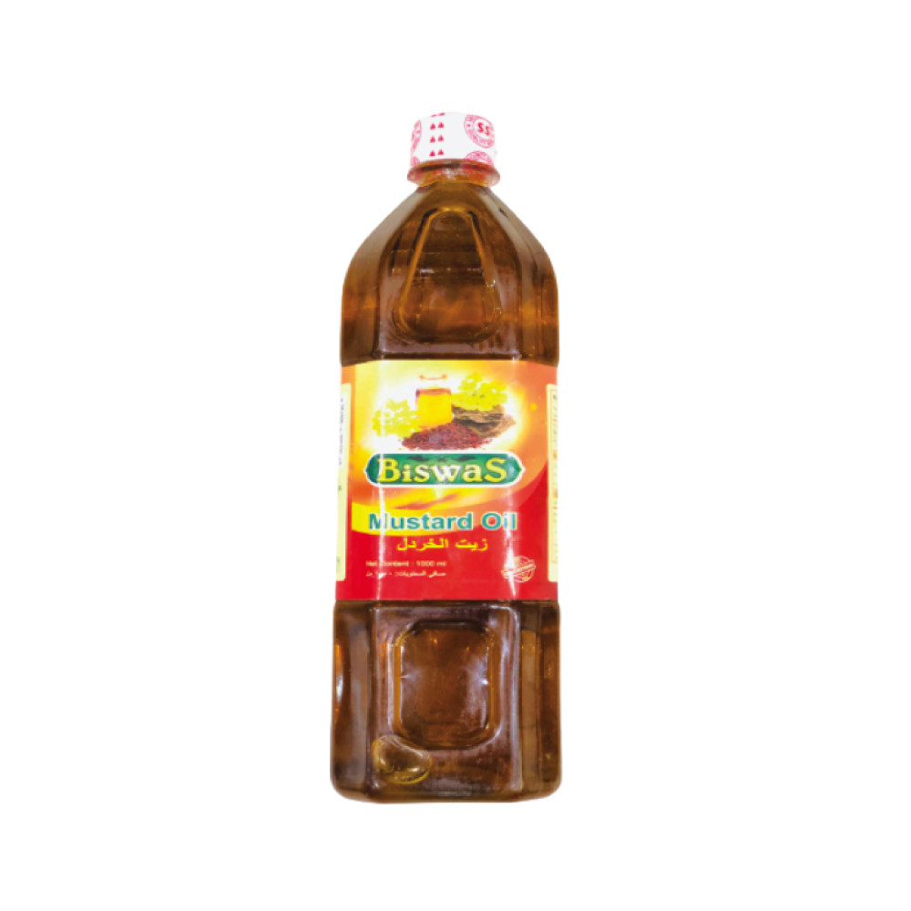 BISWAS MUSTARD OIL 1LTR