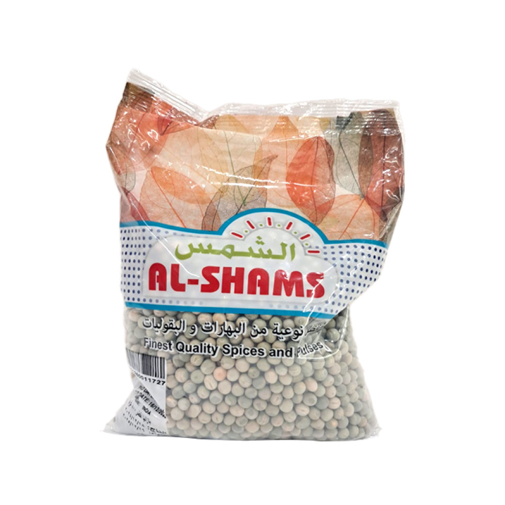 AL-SHAMS GREEN PEAS 800GM