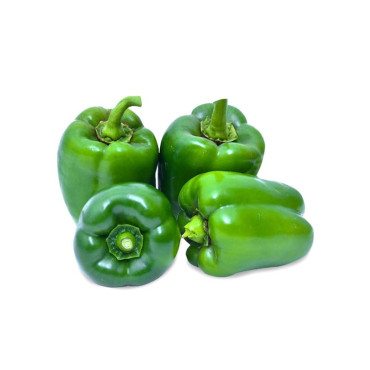 GREEN CAPSICUM - SAUDI - 500GM PKT
