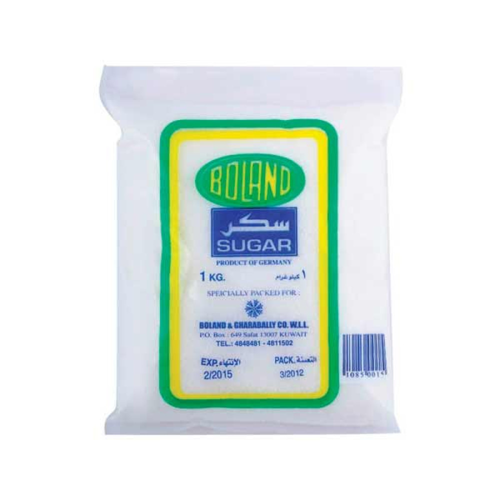 BOLAND WHITE CRYSTAL SUGAR 1KG 