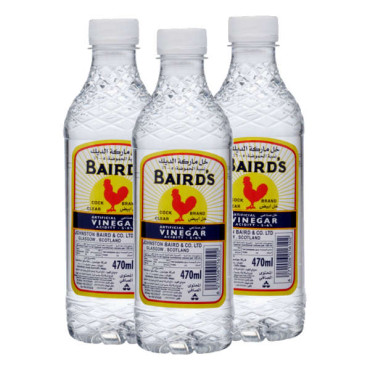 BAIRD-S WHITE VINEGAR 3 X 470ML 