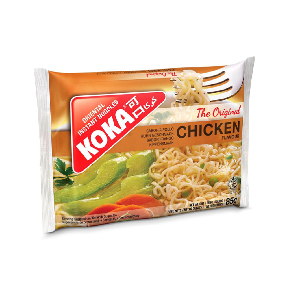 KOKA PKT NOODLES CHICKEN 85GM