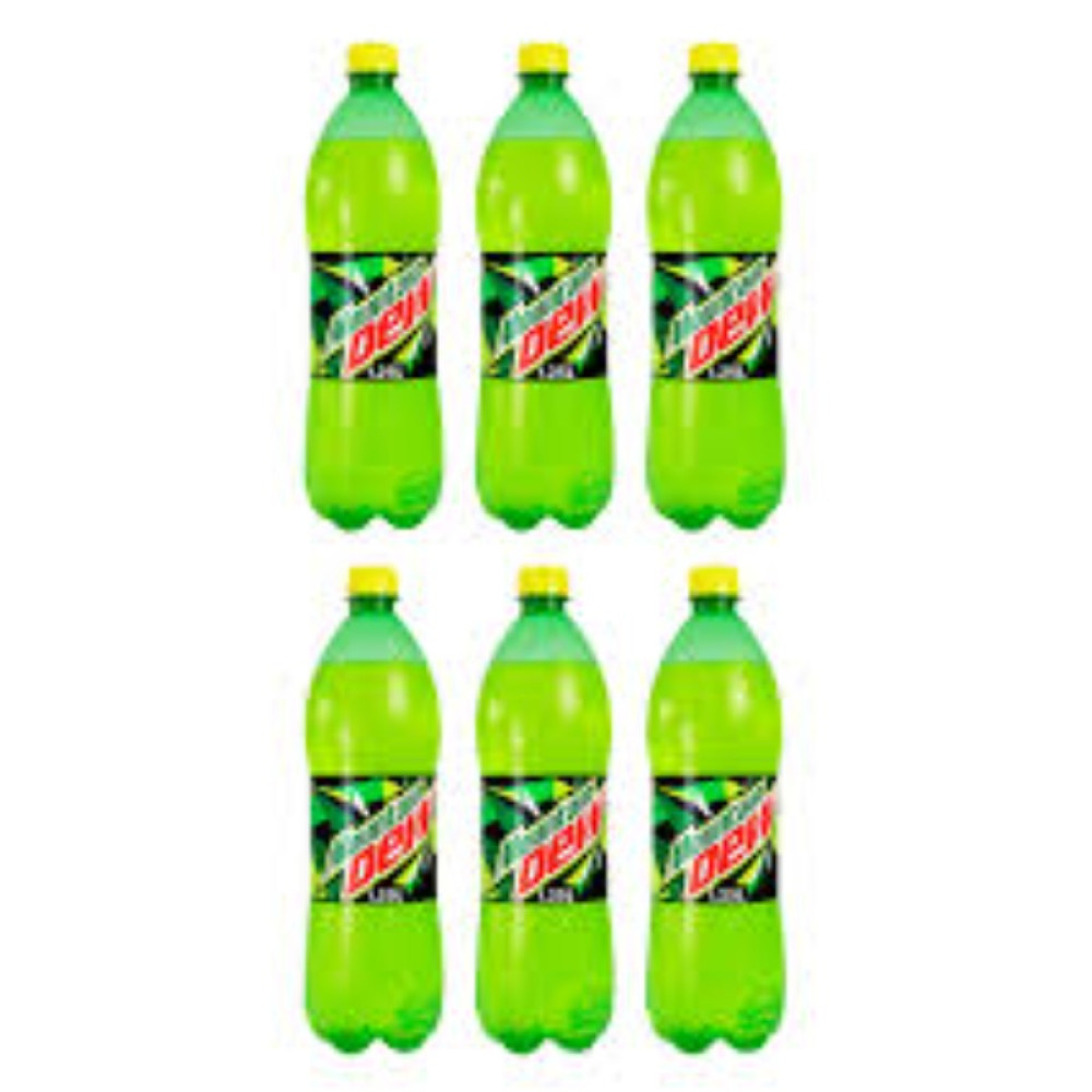 MOUNTAIN DEW PET 1/1.25LTR X6S