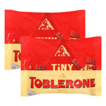 TOBLERONE MINIS 2 X 168GM