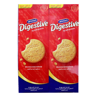 MCVITIES DIGESTIVE BISCUITS 2 X 400GM  