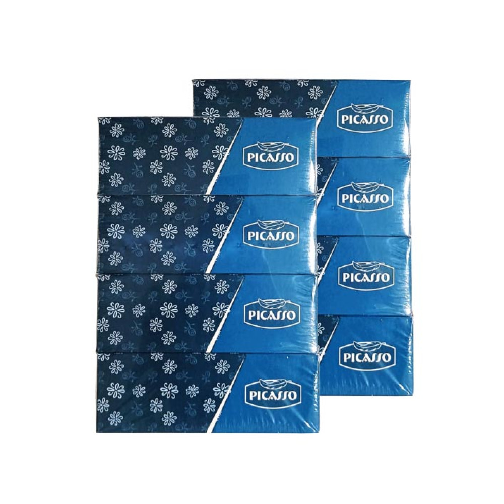 PICASSO SOFT FACIAL TISSUE 2 PLY 6S* 150 SHEET
