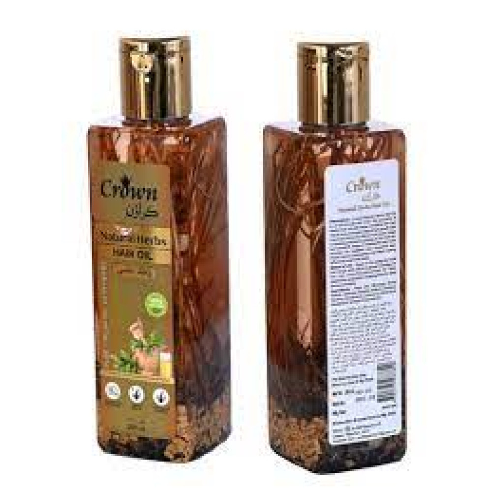 CROWN NATURAL HERBS HAIR OIL 2 X 200ML