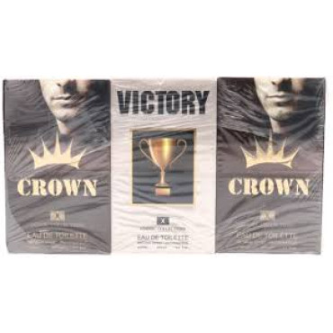 COSMIC COLLECTIONS ASSTD EDT(MEN/WMN) 3 X 100 ML