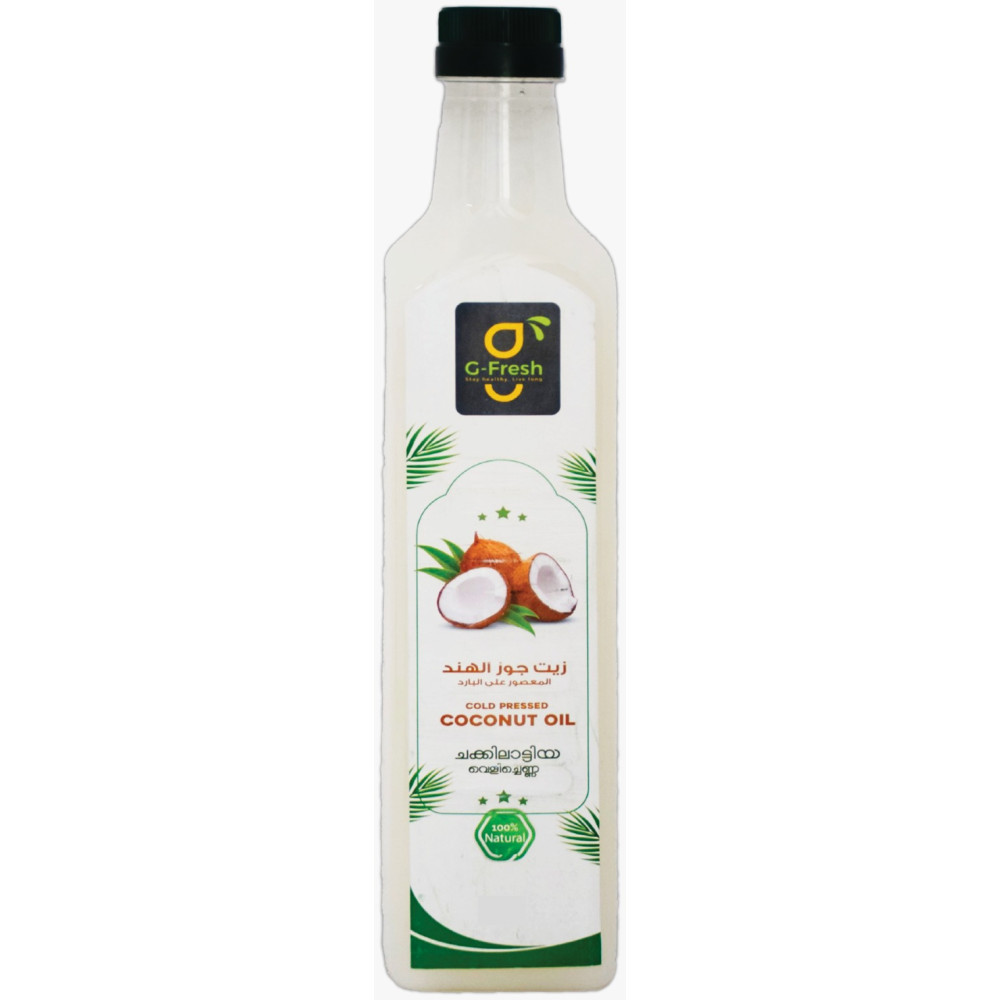 G-FRESH COLD PRESSED COCONUT OIL 1 LTR