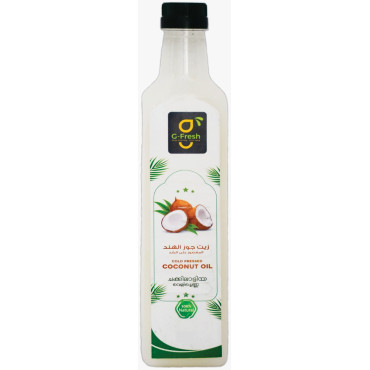 G-FRESH COLD PRESSED COCONUT OIL 1 LTR