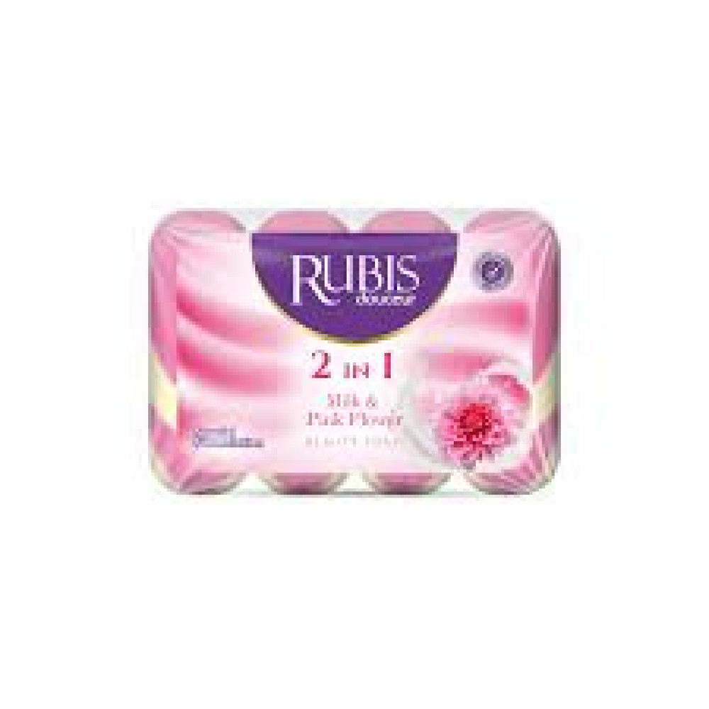 RUBIS BEAUTY SOAP ASSORTED 4X150 GM