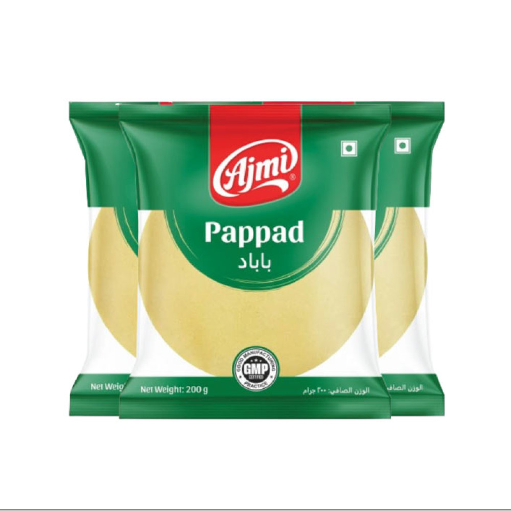 AJMI PAPPAD 3 X 200GM