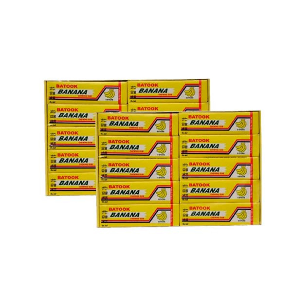 BATOOK CHEWING GUM ASSORTED 2 X 20 X 5S 