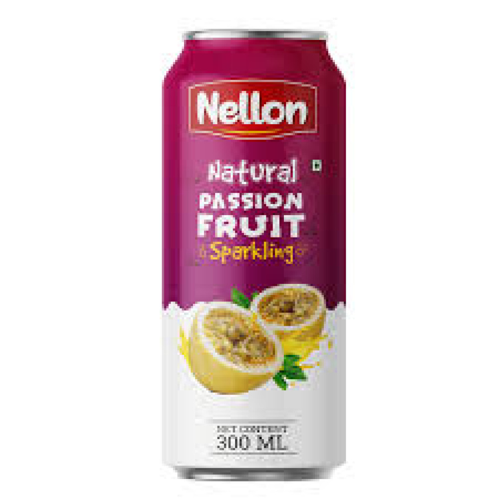 NELLON NATURAL PASSION FRUIT SPARKLING 6S*300ML