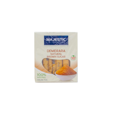 MAJESTIC NATURAL BROWN SUGAR 350GM