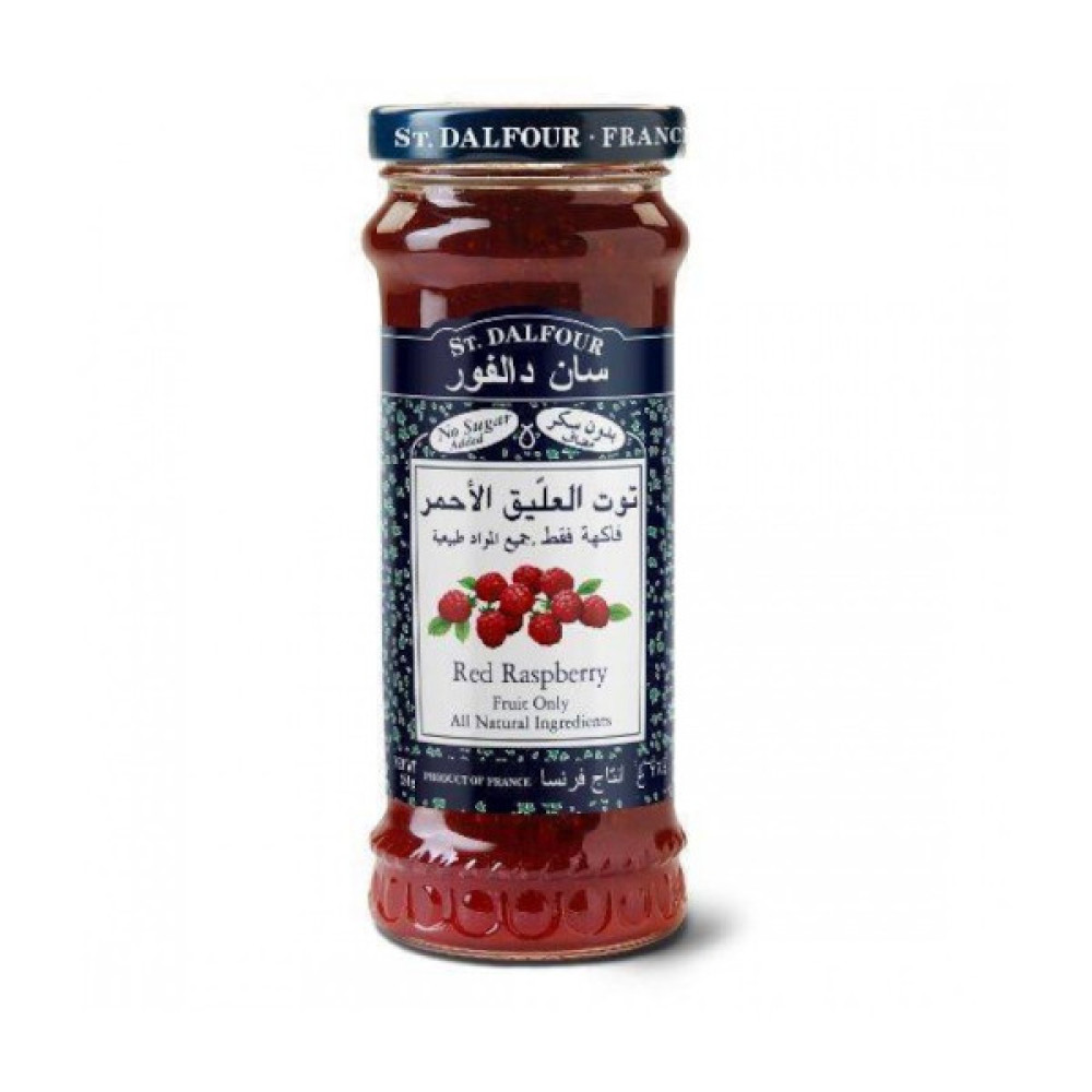 ST. DALFOUR RED RASPBERRY JAM 284GM 