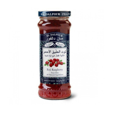 ST. DALFOUR RED RASPBERRY JAM 284GM 