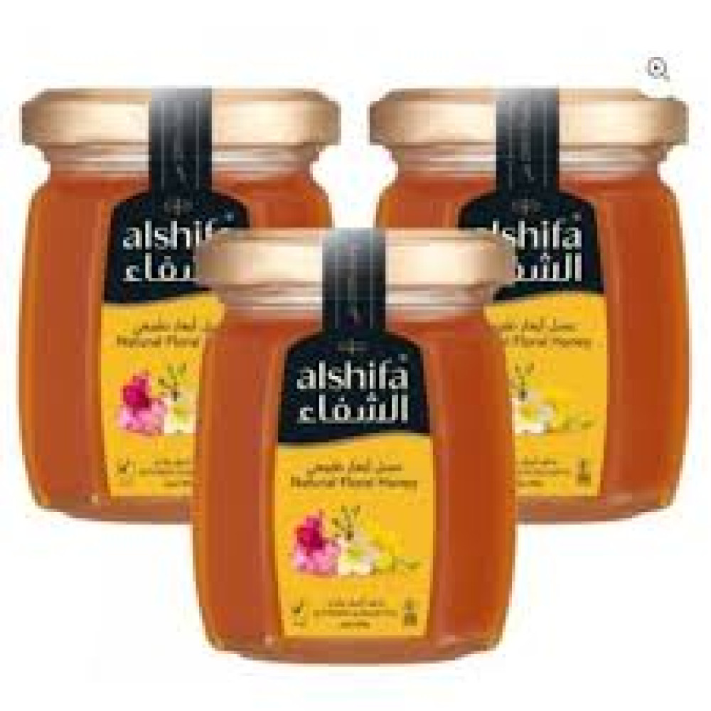 AL SHIFA NATURAL HONEY 3S*125GM