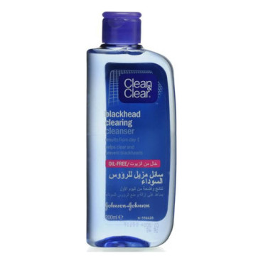 CLEAN & CLEAR BLACKHEAD CLEARING CLEANSER 200ML 