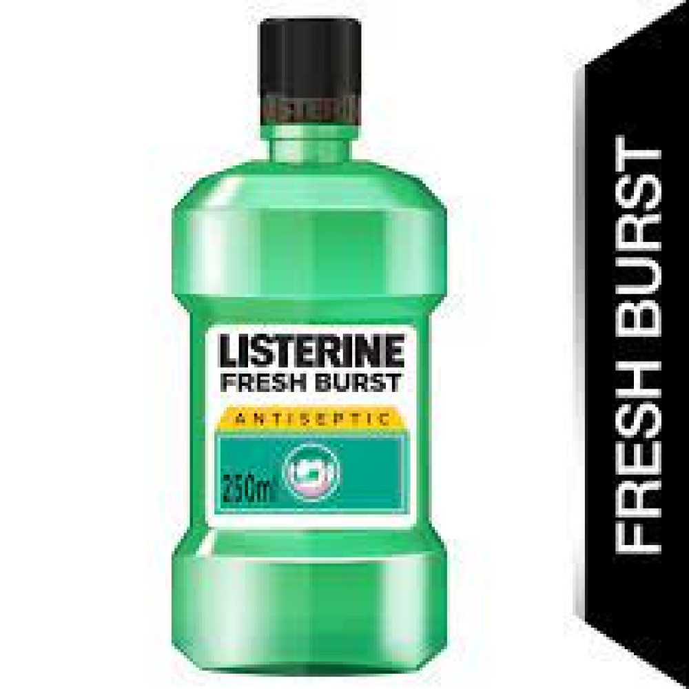 LISTERINE FRESH BURST MOUTHWASH 250ML