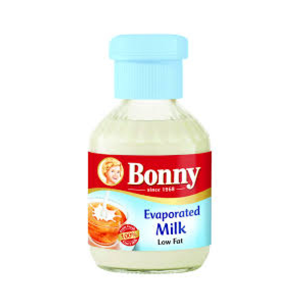 BONNY FC EVAPORATED MILK GLASS JAR 170GM