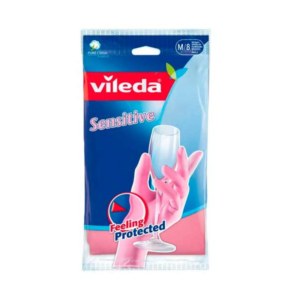 VILEDA 2405 GLOVES SENSITIVE S 
