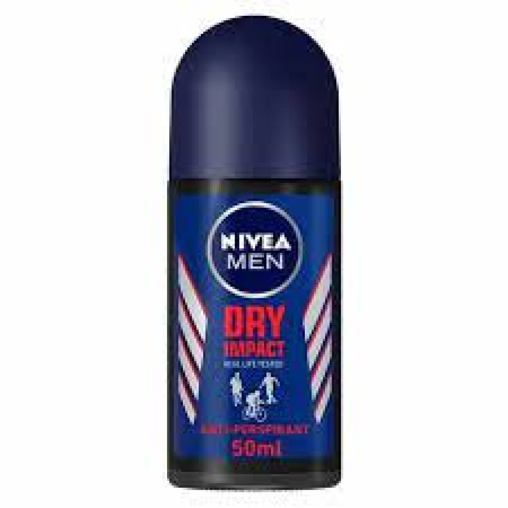 NIVEA DRY IMPACT MALE ROLL ON 50ML