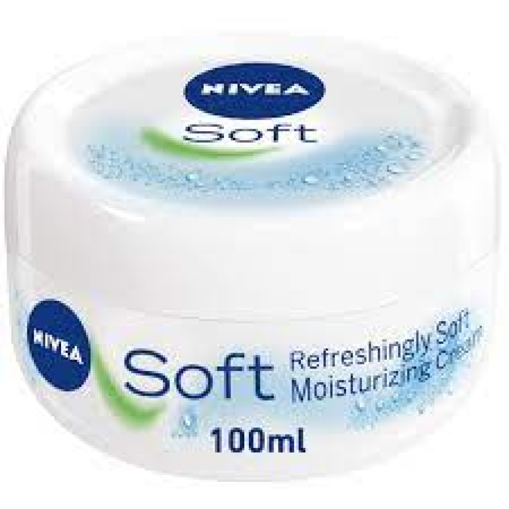 NIVEA SOFT MOISTURIZING CRAEM 100ML