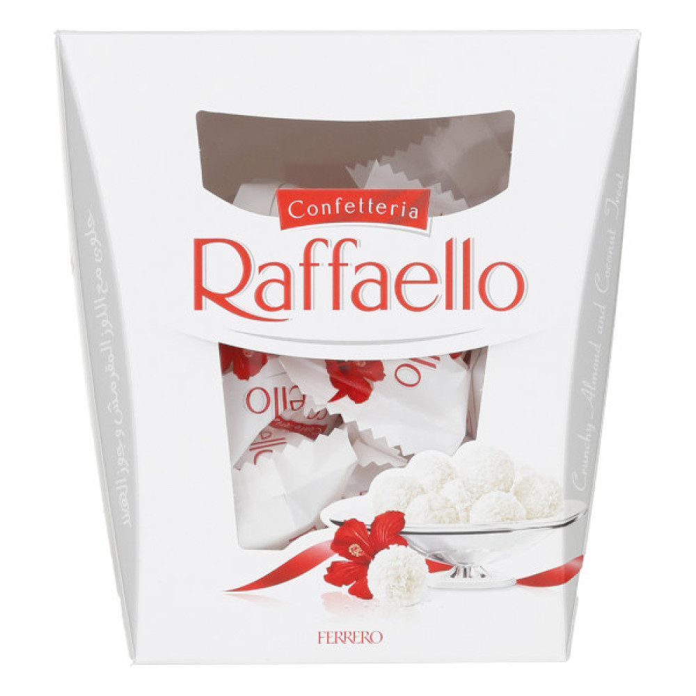 FERRERO RAFFAELLO COCONUT AND ALMOND PRALINES 230GM 