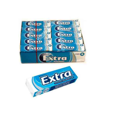 WRIGLEYS EXTRA GUM PEPPERMINT 30S 
