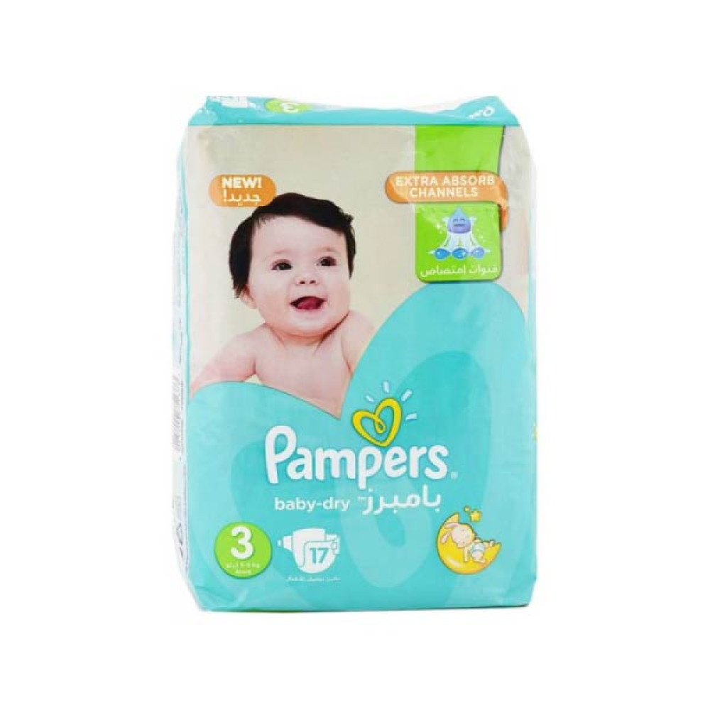 PAMPERS ACTIVE BABY S3 CP 17'S