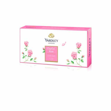 YARDLEY LUXURY SOAP ENGLISH ROSE 3 X 100GM 