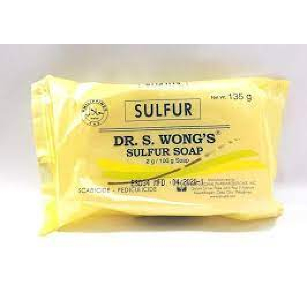 DR.S.WONGS SULFUR SOAP 135GM