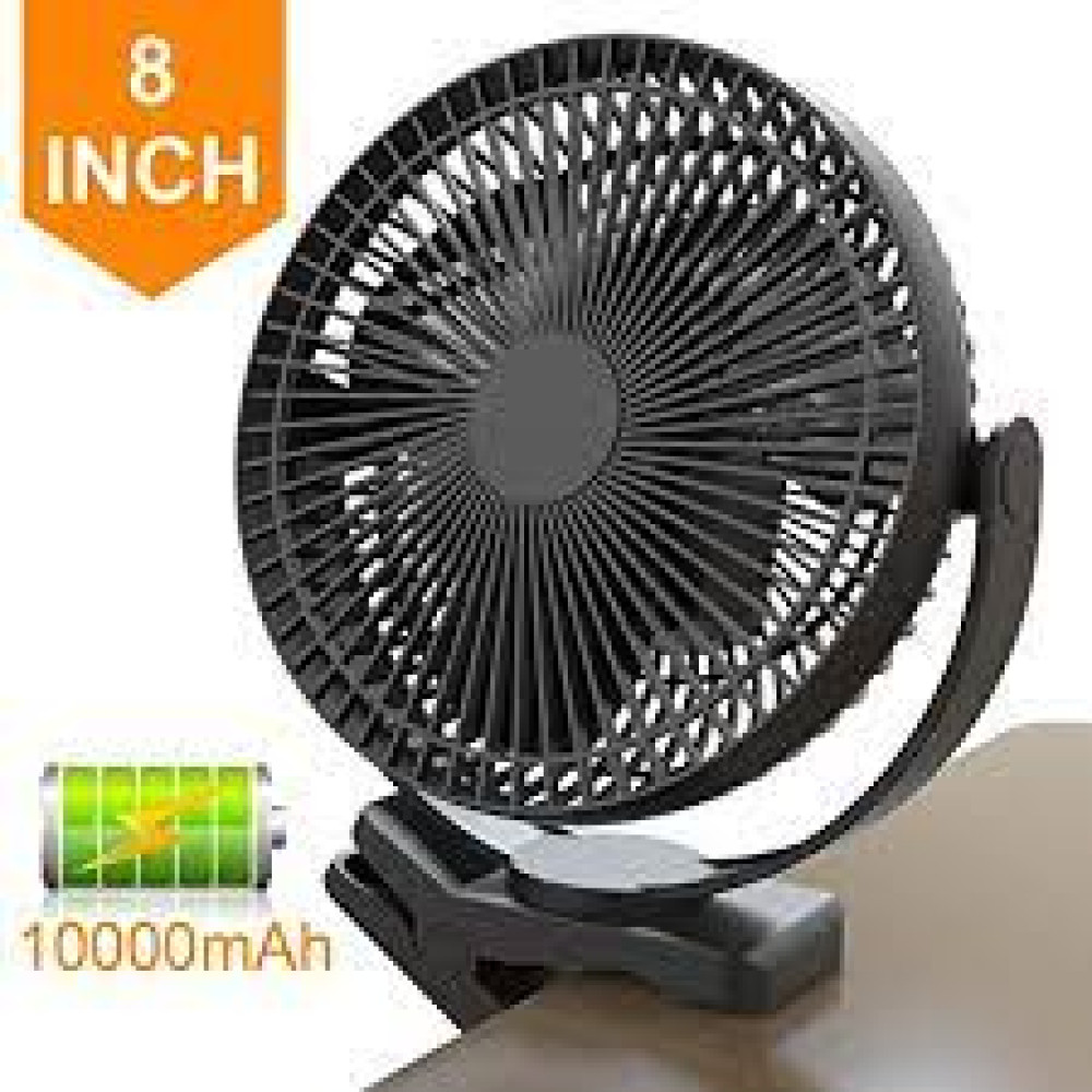 KELTRO EXPLORER RECHARGEABLE FAN 8"