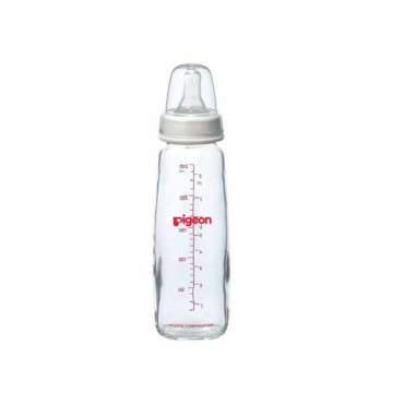 PIGEON GLASS NURSER 240ML K-8 (PA280) 