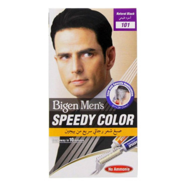 BIGEN MEN'S SPEEDY COLOR NATURAL BLACK 