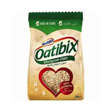 WEETABIX OATIBIX WHOLEGRAIN OATS 500GM 