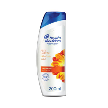HEAD & SHOULDERS ANTI-DANDRUFF SHAMPOO ANTI-HAIRFALL 200ML 