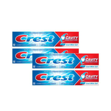 CREST CAVITY TOOTHPASTE 125ML 3 + 1 FREE 