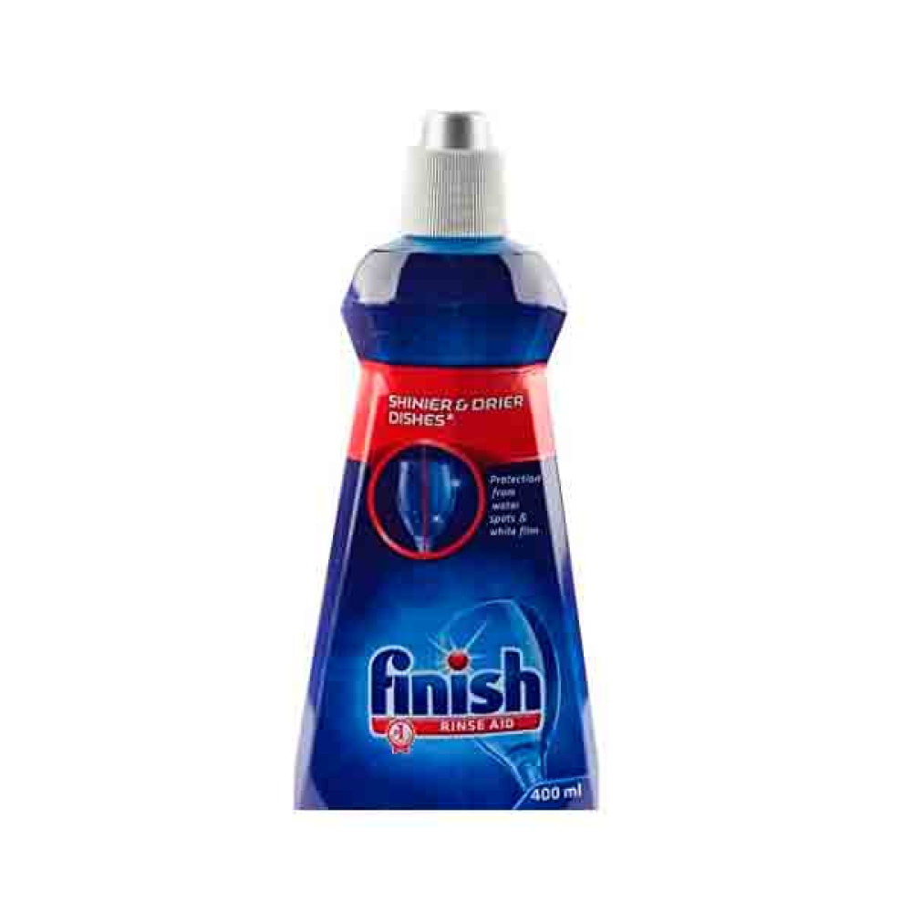 FINISH RINSE AID SHINE+DRY DISHWASHER DETERGENT 400ML  